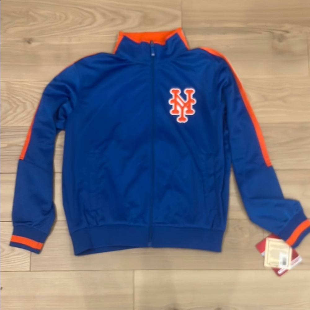 Blue and Orange Track Jacket